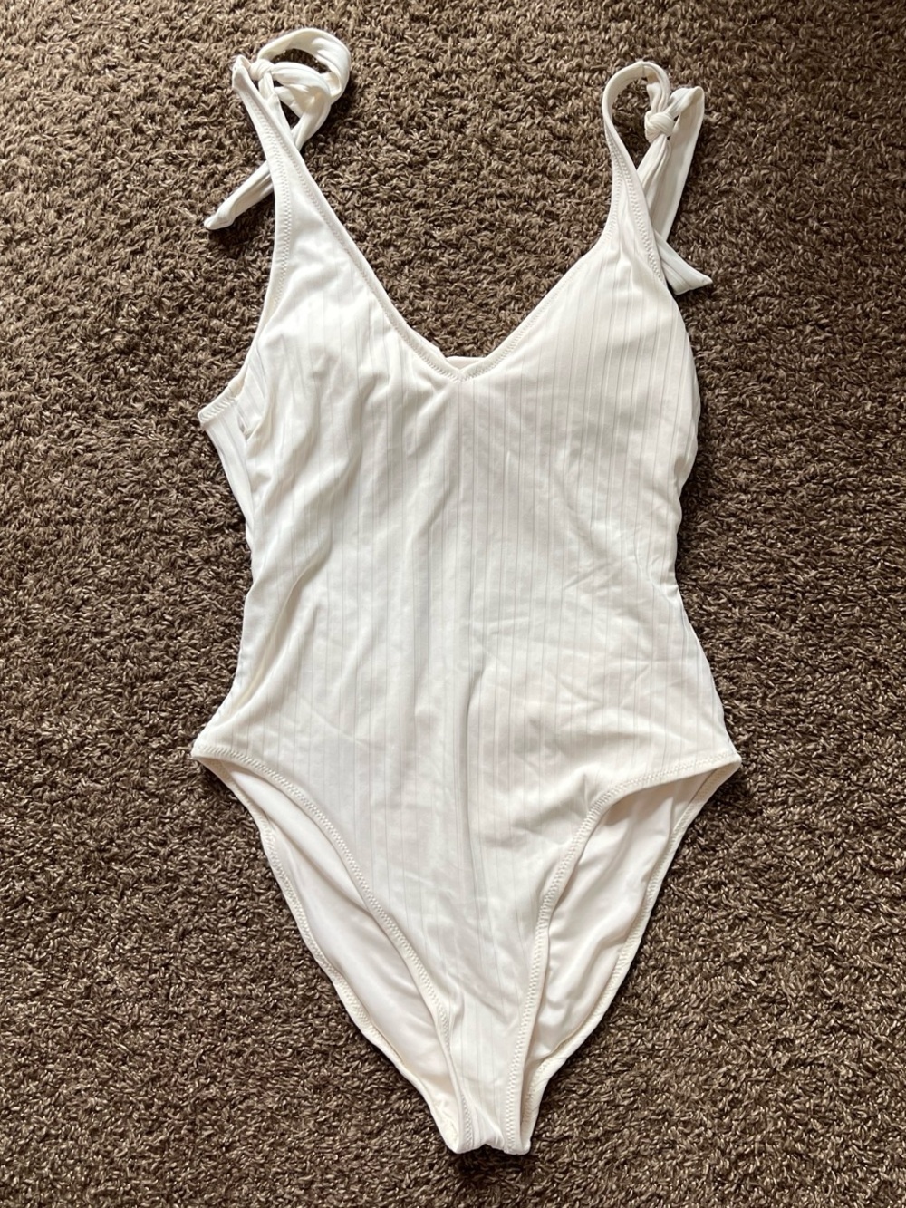 Ribbed One-Piece Swimsuit